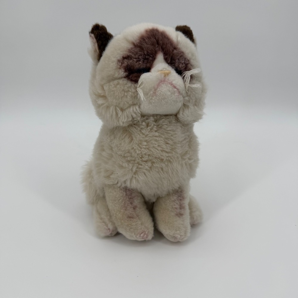 Gund Grumpy Cat Plush Stuffed Animal 4040133 Cream Brown 9 Inch